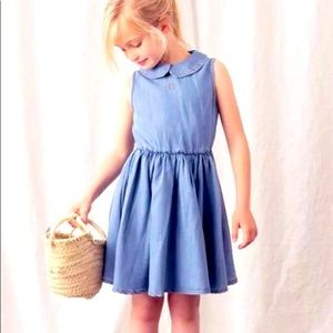 Tocato Vintage Girls Denim Dress Size 12 Years